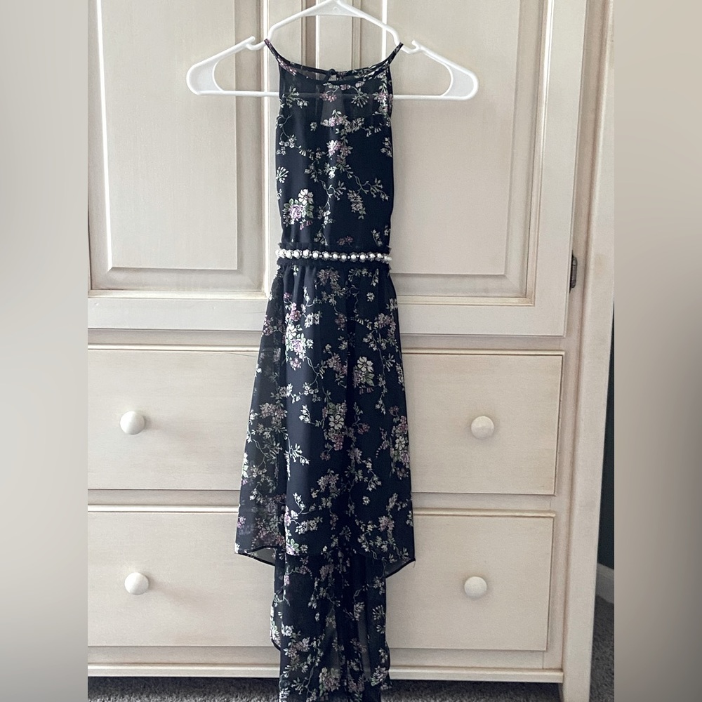 Girls Size 8 Floral Dress